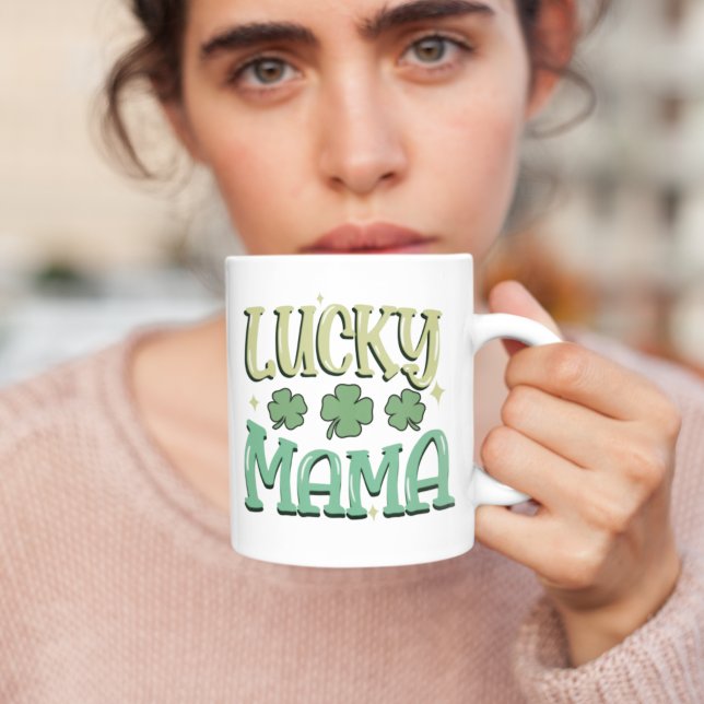 LUCKY MAMA GNOME KAFFEETASSE (LUCKY MAMA FOR EVER COFFEE MUG)