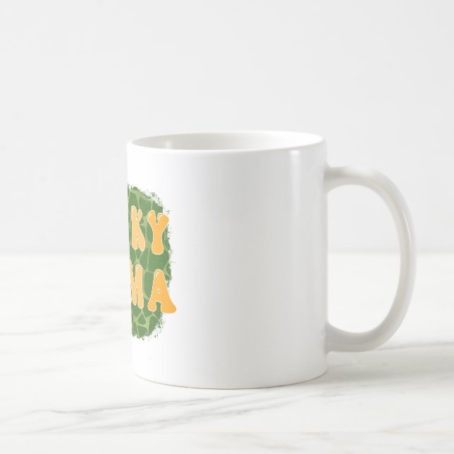 Lucky Mama Sublimation Kaffeetasse (Rechts)