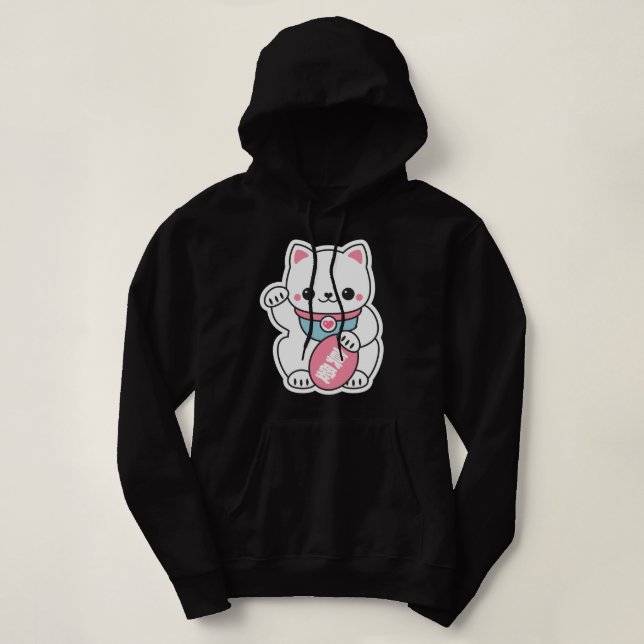 Lucky Maneki Hoodie (Design vorne)