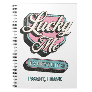 Lucky Me – Positive Energy Notebook Notizblock