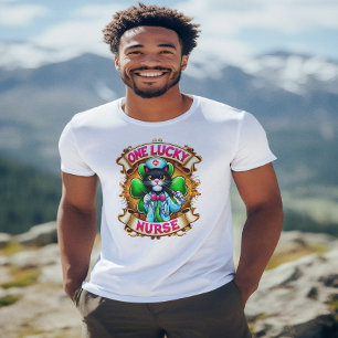 Lucky Nurse Cat T-Shirt