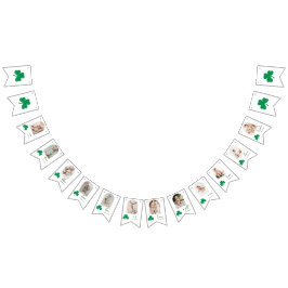 Lucky One Baby Monthly Milestone Photo Wimpelkette