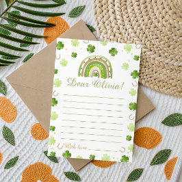 Lucky One Time Capsule Birthday Card Einladung