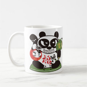 Lucky Panda Gott Kaffeetasse