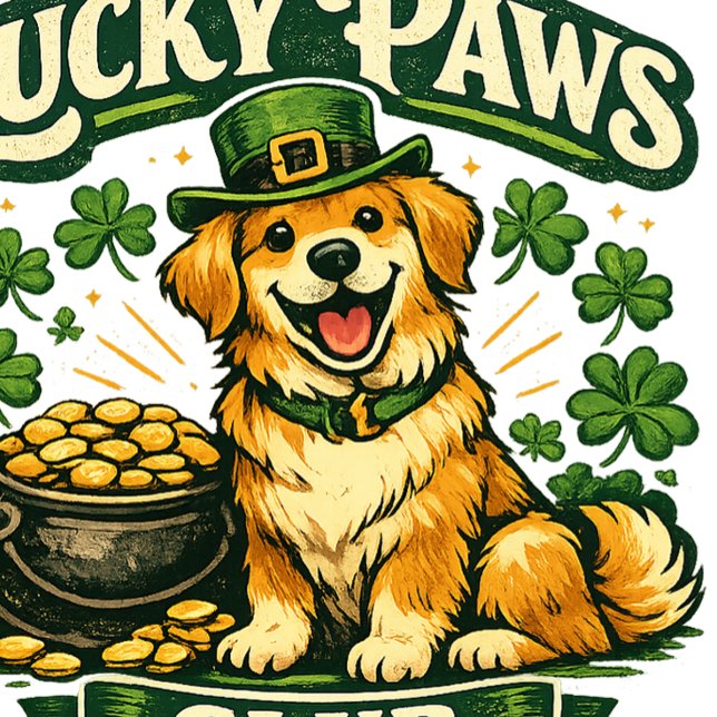 Lucky Paws Club St. Patricks Day Mütze (Von Creator hochgeladen)