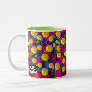 Lucky Pennies Zweifarbige Tasse