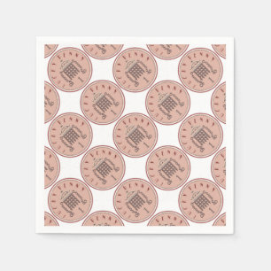 Lucky Penny Serviette