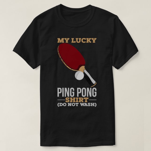 Lucky Ping Pong T-Shirt (Design vorne)