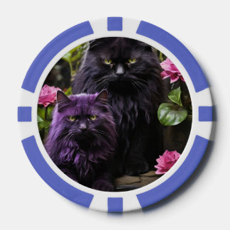 Lucky Pocker Chips für Katzen Liebhaber