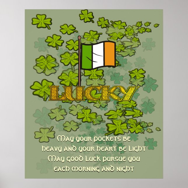 Lucky Poster (Vorne)