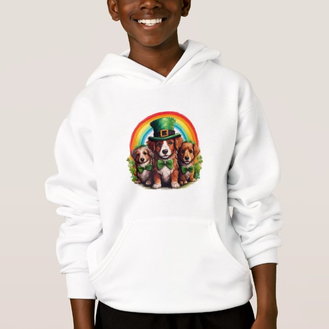 Lucky Pup Parade Hoodie (Vorderseite)