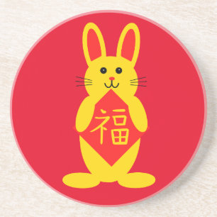 Lucky Rabbit 1 Untersetzer