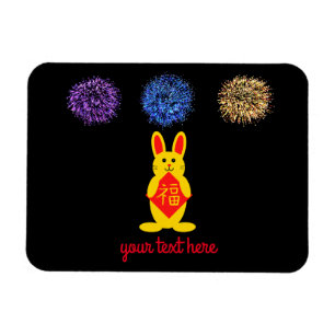 Lucky Rabbit #2 Magnet