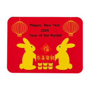 Lucky Rabbit #6-2 Magnet