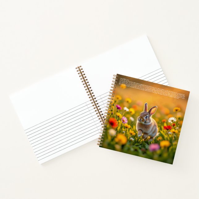 Lucky Rabbit Foot Calendar Notizbuch (Innenseite)