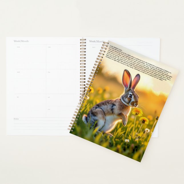 Lucky Rabbit Foot Calendar Planer (Anzeige)