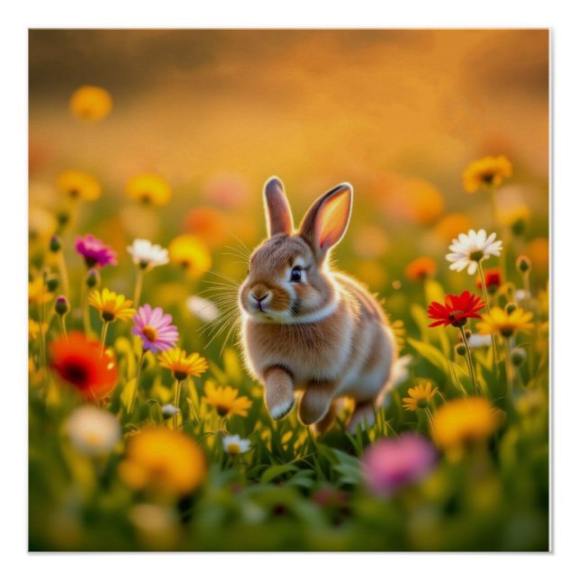 Lucky Rabbit Foot Poster (Vorderseite)