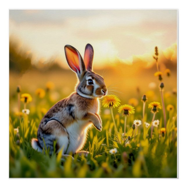 Lucky Rabbit Foot Poster (Vorderseite)