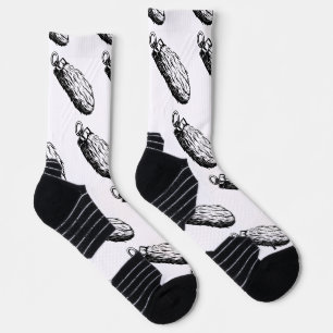 Lucky Rabbit's Foot Athletic Crew Socks Socken