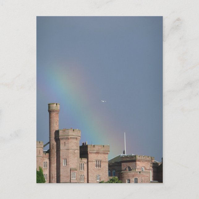Lucky Rainbow Postkarte (Vorderseite)