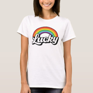 Lucky Rainbow St Patrick's Day T-Shirt