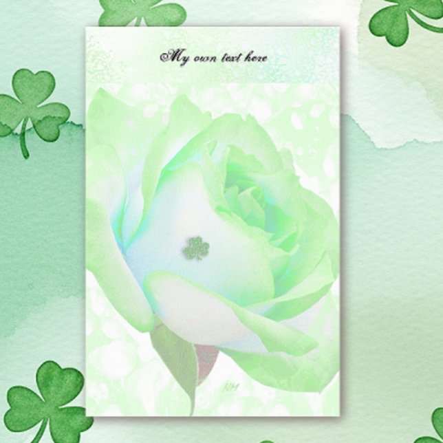 Lucky Rose Letter Sheets Stationery Briefpapier (Von Creator hochgeladen)