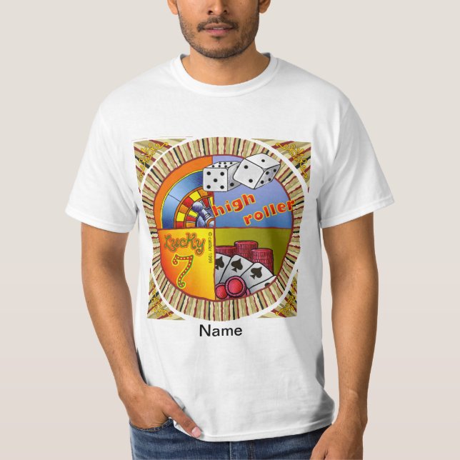 Lucky Roulette T-Shirt (Vorderseite)