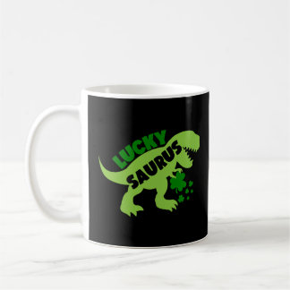 Lucky Saurus - St. Patrick's Day Dino Kaffeetasse