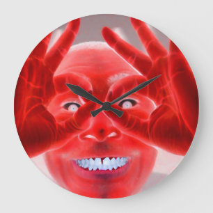 LUCKY SEITE GROßE WANDUHR