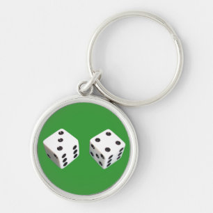 Lucky Seven Dice Roll Schlüsselanhänger