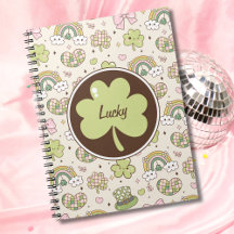 Lucky Shamrock und Regenbogen St. Patrick's Day