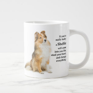 Lucky Sheltie Jumbo-Tasse