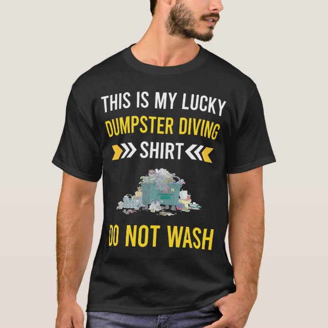 Lucky Shirt Dumpster Diving (Vorderseite)
