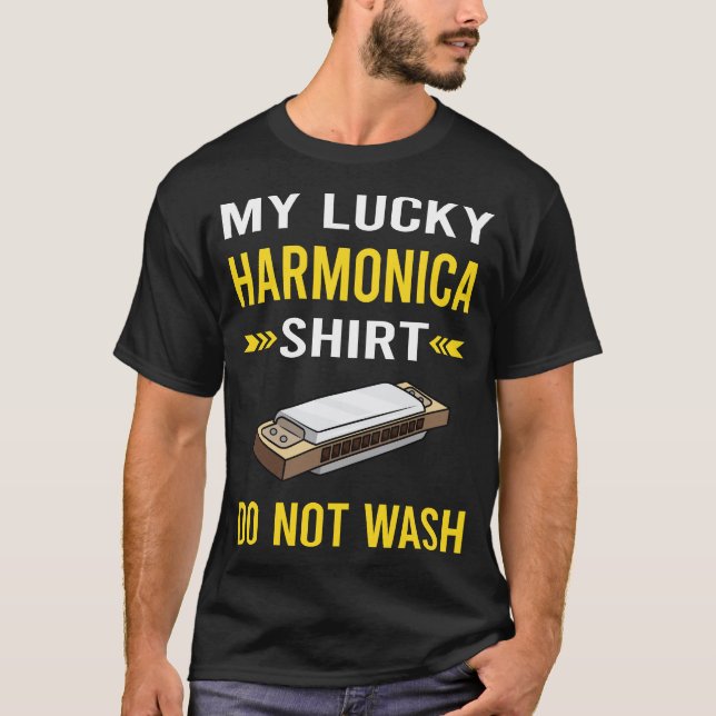 Lucky Shirt Harmonica Mundorgel (Vorderseite)