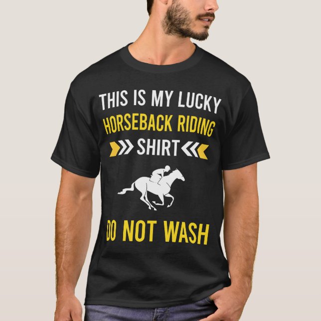 Lucky Shirt Reiten (Vorderseite)