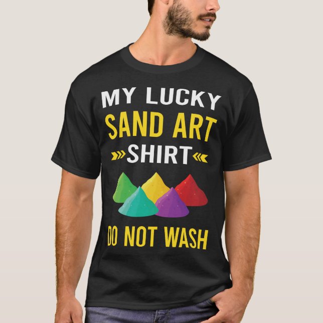 Lucky Shirt Sand Art (Vorderseite)