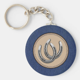 Lucky Silver Horseshows Western Style Schlüsselanhänger