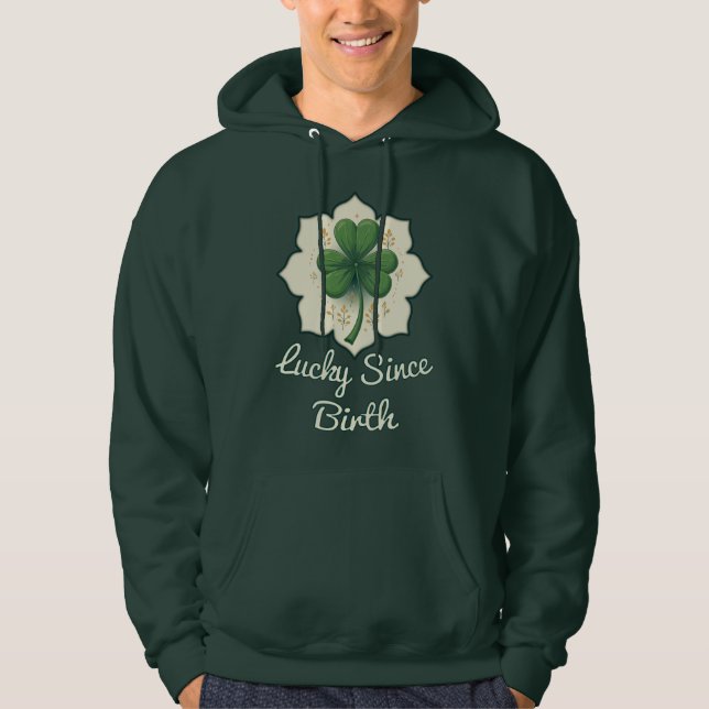 Lucky Since Forever St Patrick’s Day - camiseta Hoodie (Vorderseite)