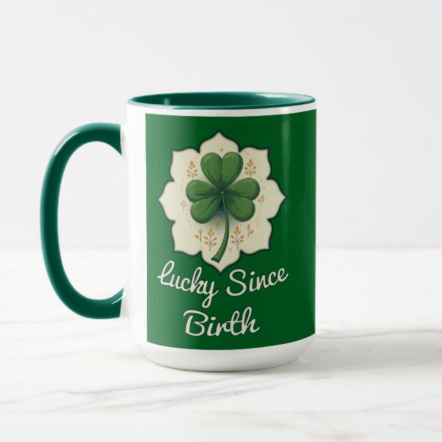 Lucky Since Forever St Patrick’s Day - caneca Tasse (Links)