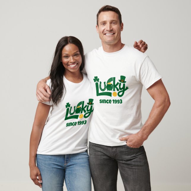 Lucky since Year T-Shirt (Unisex)