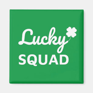 Lucky Squad St. Patrick's Day Magnet