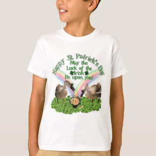 Lucky St. Patrick's Day Geese T-Shirt
