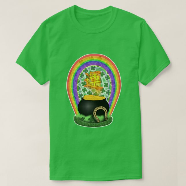 Lucky St Patricks Day Shirt (Design vorne)