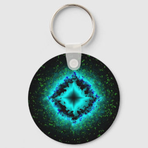 Lucky Star und Asterisk Schlüsselanhänger