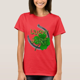 Lucky T - Shirt Personalisiertes Shirt Bio T - Shi