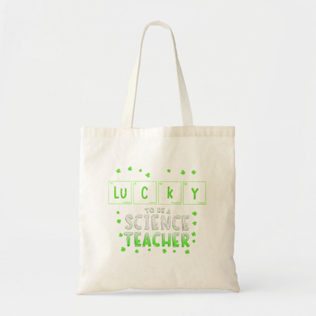 Lucky Teacher Tragetasche (Vorne)
