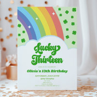 Lucky Thirteen Rainbow 13. Geburtstagsparty