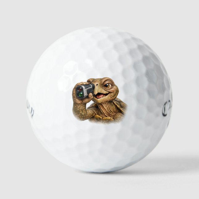 Lucky Turtle Callaway Supersoft Golfbälle (Vorderseite)