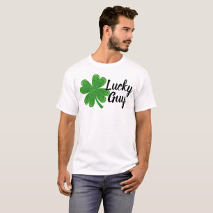 Lucky Typ 4 Leaf Clover St Patrick's Day Green T-Shirt