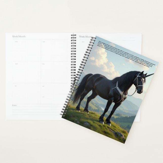 Lucky Unicorn Calendar Planer (Anzeige)